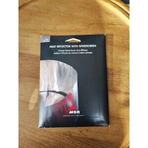MSR Heat Reflector With Windscreen for MSR Liquid-Fuel Camping Stoves